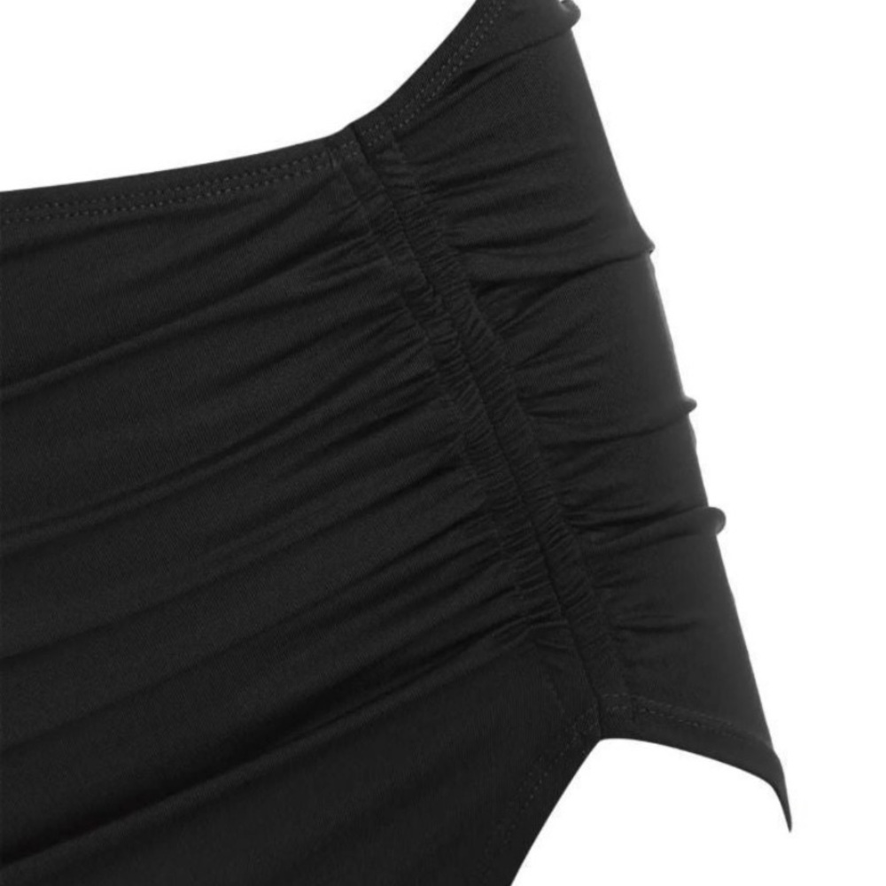 Crossover cutout halter skirt set
